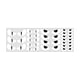 thumbnail image 1 of Halloween Wall Decorative Stickers Eyes-shape Glowing in Dark Scary Eyes, 1 of 5