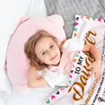 thumbnail image 3 of Daughter Gift from Mom, Daughter Gifts Blanket, Happy Birthday Gifts for Daughter Adult, to My Daughter Blanket Gift, Best Graduation Gifts Ideas for Daughter Unique Throw Blanket 50x60 in, 3 of 6