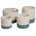 thumbnail image 2 of Colonial Mills Cortland Basket - Teal 14"x14"x14", 2 of 3