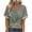 Style 04, variant on Summer T-Shirts for Women Fashion Non-Positioned Retro Floral Print Shirts V-Neck Short Sleeve Loose Blouses Tops