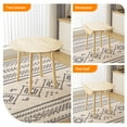 thumbnail image 5 of Ktaxon Dining Table with 2 Drop Leaf, 36" Modern Round Kitchen Table for 2~4, Breakfast Table for Small Space, Dining Room, Kitchen, Oak, 5 of 7