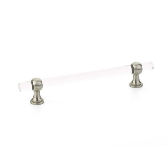 Schaub And Company 416 Lumiere Transitional 6" Euro Modern Acrylic Bar And Solid Brass