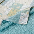 thumbnail image 3 of Greenland Home Evangeline Cotton-Rich Modern Floral Quilt Set, 3-Piece King/Cal King, 3 of 7