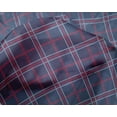 thumbnail image 4 of oneOone Silk Tabby Fabric Tartan Check Print Sewing Fabric BTY 42 Inch Wide, 4 of 4