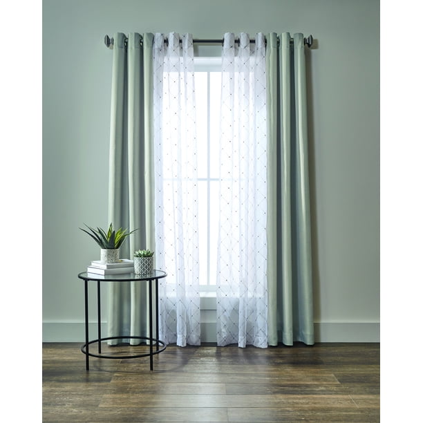 Twill Weave 4 Piece Curtain Set, Better Homes And Garden Curtains