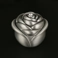 thumbnail image 6 of Rose Flower Jewelry Storage Box Rings Pendant Earring Box Travel Portable Box, 6 of 13
