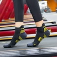 thumbnail image 4 of Calcetines para correr maratón para hombres y mujeres, calcetines deportivos con fondo de toalla engrosado, calcetines náuticos de tubo corto y caña baja, 4 of 6