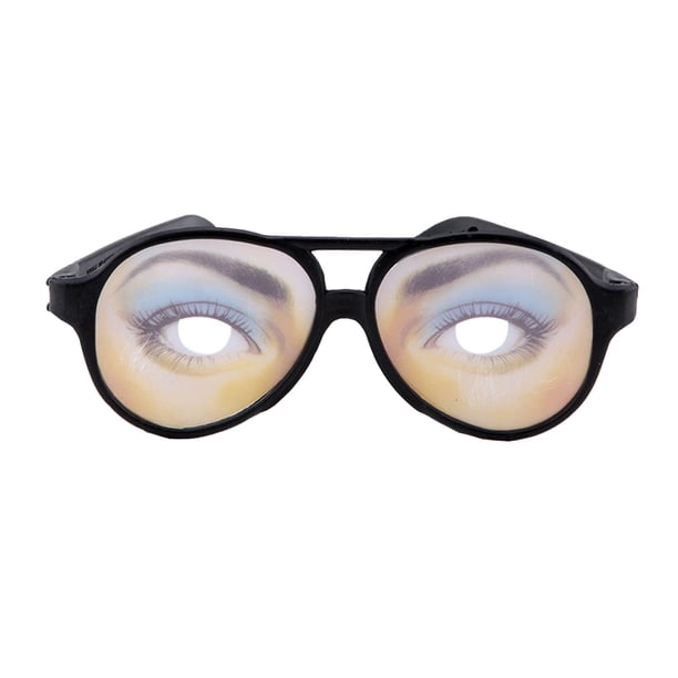 Truco Juguete Hombre Mujer Divertido Ojos Gafas Broma Gafas
