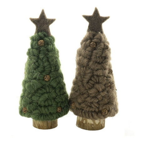 Sheas Wildflowers Wooly Christmas Tree With Star Sheas Wildflowers Wooly Christmas Tree With Star