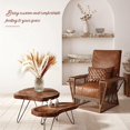thumbnail image 3 of Boho Decor Pampas Grass 70 piezas 17 pulgadas flores secas pomposas Afortunado Sencillez, 3 of 4