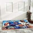 thumbnail image 3 of Bills Patterned Floor Mat Is Durable And Easy To Clean Adding A Warm Atmosphere And Perfectly Decorating Your Home, 3 of 6