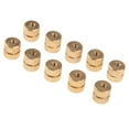 thumbnail image 1 of Tachiuwa 10 Pcs de Remplacement D'écrou de Vis Moletées de Corne de Baryton pour, 1 of 8