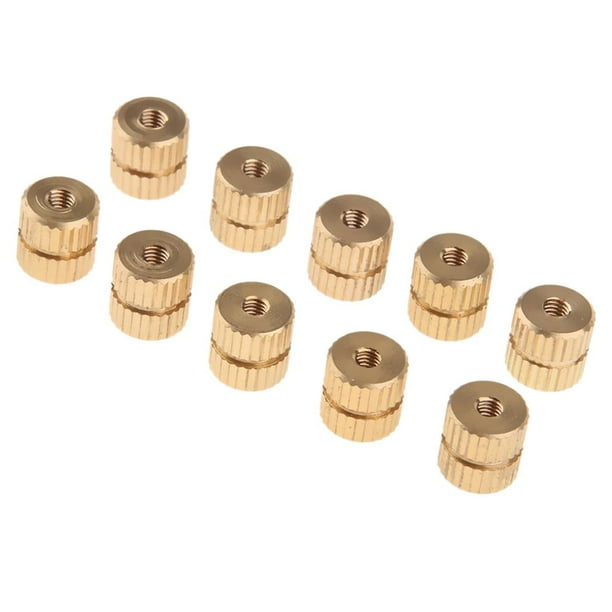 Reemplazo de Tuerca Tornillos Moleteados de Cuerno de Barítono 10pcs Perfecl Cobre