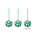 thumbnail image 3 of SDJMa 3Pcs St Patricks Day Hanging Balls, 2.76 Inch Irish Clover Shamrock Ball Ornaments for St. Patrick's Day Irish Party Tree Decor, 3 of 9