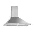 thumbnail image 2 of Ancona Casetta Hotte de Cuisine Convertible 24” Argent, 2 of 4