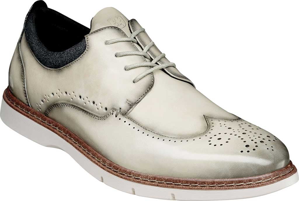 Stacy Adams Synergy Wingtip Oxford Men's Shoes Ice Leather 25418-108 - 8