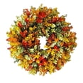thumbnail image 1 of Moyic Guirnalda de puerta de guirnalda de otoño de simulación, de eucalipto de otoño colorida para decoración de Acción de Gracias de Kits de decoración para fiestas No.2 Moyic HA043198-02, 1 of 6
