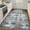Blue/Ivory, variant on Kitchen Rugs Sets of 3 Non Slip Washable Kitchen Mats for Floor, Waterproof Abstract Kitchen Runner Rug, Floor Mat Carpet for Hallway, Laundry, Sink, Entryway, Bathroom, Gray
