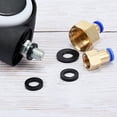 thumbnail image 6 of Uxcell M8 Nylon Flat Washer, 200 Pack 8mm ID 16mm OD 1.5mm Thick Sealing Spacer Gasket Ring, Black, 6 of 6