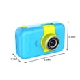 thumbnail image 3 of Cámara digital de 40 millones de alta definición para niños, cámara digital con lente giratoria de 180 grados, pantalla grande de 2,4 pulgadas, cámara para estudiantes, regalo de Navidad, regalo para, 3 of 9