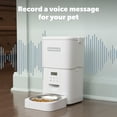 thumbnail image 6 of PetSafe FlexFeed Automatic Pet Feeder, 8-cup/2L  Automatic Dog and Cat Feeder  Cat Food Dispenser  Timed Cat and Small Dog Feeder with Portion Control, White, 6 of 10