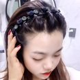 thumbnail image 4 of Frange Rouge Coiffure Pinces à Cheveux Frange Bandeau Épingle à Cheveux 2023 Serre-Tête avec Cadeau O4 H9K7, 4 of 9