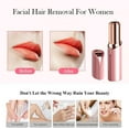 thumbnail image 4 of Simyoung Facial Hair Remover for Women As Seen on TV Painless Shaver Electric Hair Removal Device for Face Lips Brows Trimmer Razor Hair Remover Eyebrow Epilator Pink, 4 of 6