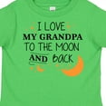 thumbnail image 4 of Inktastic I Love My Grandpa to the Moon and Back Boys or Girls Toddler T-Shirt, 4 of 5