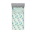 thumbnail image 2 of Ladybugs Bedding Set with Sheet & Covers, Colorful Daisies Ladybirds Image Luck Charm Discover Your True Self Concept, Printed Bedroom Decor 2 Shams, 4 Sizes, Multicolor, by Ambesonne, 2 of 3