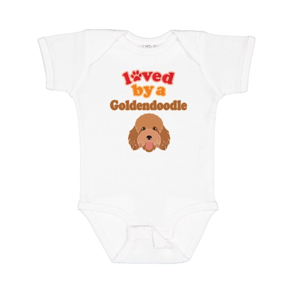 Inktastic Goldendoodle Dog Quote Boys or Girls Baby Bodysuit