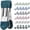 Colored, variant on Clothes Pins Heavy Duty 30 Pack, 2.17 Inch Metal Chip Clips, Clothespins for Photo Drying Clothesline Laundry Sock, Bag Clips for Food Kitchen Stainless Steel with Rubber, 6 Colors