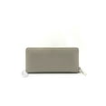 thumbnail image 2 of Michael Kors Women's Jet Set Travel Large Pebbled Leather Continental Wallet (Pearl Grey), 2 of 2