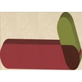 thumbnail image 1 of Ahgly Company Machine Washable Indoor Rectangle Transitional Red Area Rugs, 2' x 3', 1 of 7