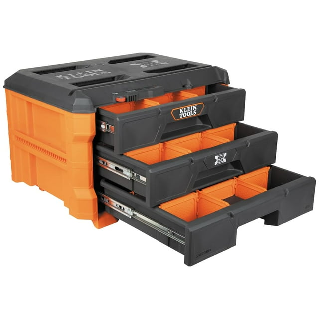 Caja de herramientas Klein Tools 54823 MB ModBox de 3 cajones con 24 divisores