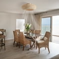 thumbnail image 5 of KAISITE 20" Metal Bohemian Flush Caged Ceiling Fans with Light Kit, 5 of 10
