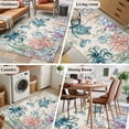 thumbnail image 5 of 3'x5' Area Rugs, Vintage Coastal Indoor Outdoor Area Rug for Living Room Bedroom, Sea Turtle Octopus Coral Beach Nautical Washable Bathroom Rugs Kitchen Floor Carpet Mats Home Decor Aesthetic, 5 of 8