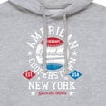 thumbnail image 3 of Instant Message - American Baseball Cooperstown - Men's Pullover Hooded Fleece Sweatshirt, 3 of 7