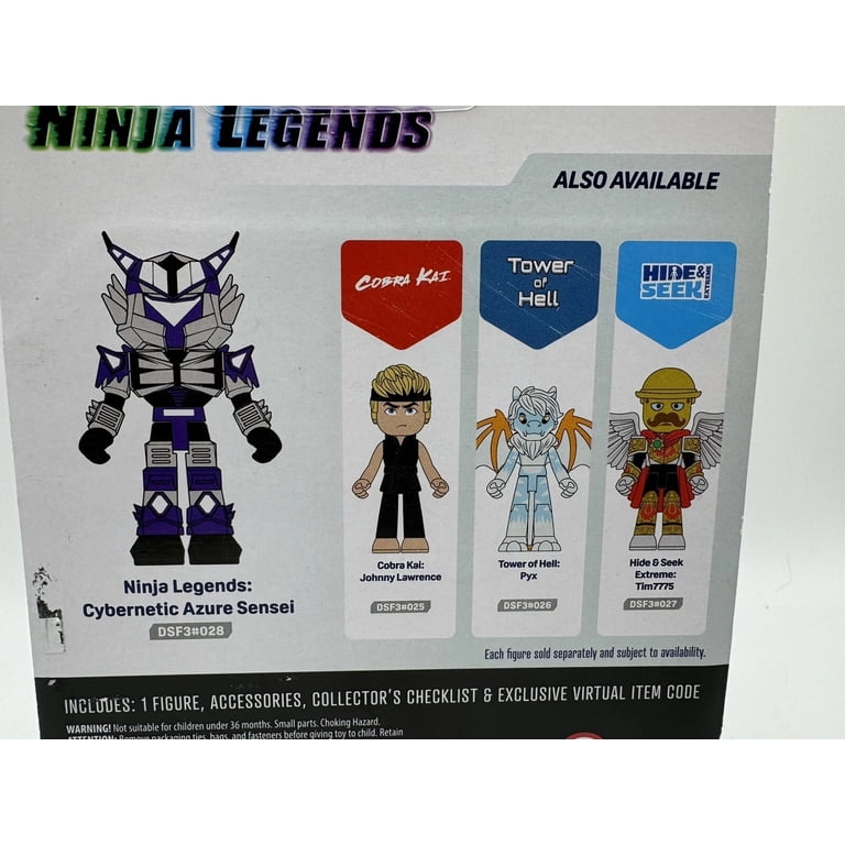 Jazwares Roblox Ninja Legends Cybernetic Azure Sensei Action