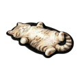 thumbnail image 2 of Hometravel Cute Kitten-Shaped Floor Mat, Washable Plush Area Rug 16x47 Inch, Non-Slip Soft Carpet for Bedroom, Living Room, Entryway, 2 of 9