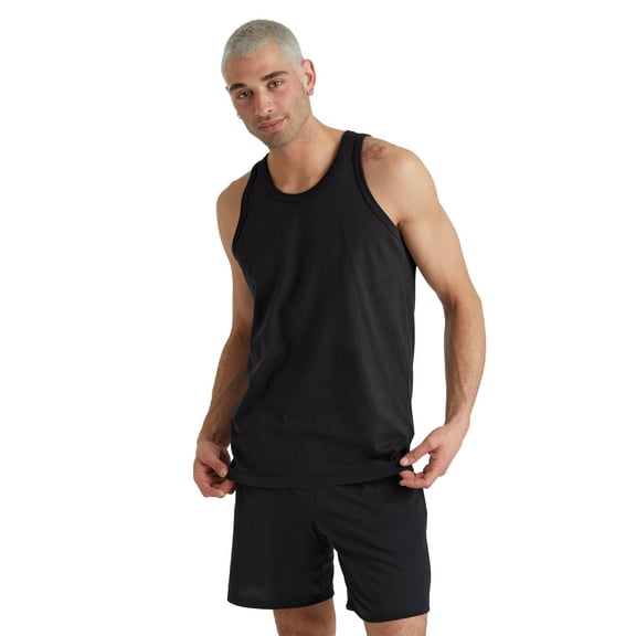 Hanes Originals Mens Garment Dyed Tank Top, Sizes S-3XL
