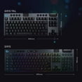thumbnail image 2 of Logitech G915 TKL Tenkeyless LIGHTSPEED Wireless RGB Mechanical Gaming Keyboard - GL Tactile, 2 of 6