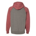 thumbnail image 3 of J. America Men's Vintage Heather Hooded Sweatshirt, Style 8885, 3 of 3