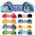 thumbnail image 7 of Guinea Pig Baby Hidden Tunnel Bed - Washable Polyester Small Animal House/Cave All-Season Comfort for Rabbits, Ferrets, Hamsters Pet Game & Rest Space, 7 of 7