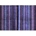 thumbnail image 1 of Ahgly Company Indoor Rectangle Abstract Blue Contemporary Area Rugs, 8' x 10', 1 of 4