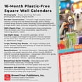 thumbnail image 6 of Avanti Funny Farm Official 2025 12 X 24 Inch Monthly Square Wall Calendar Foil Stamped Cover Plastic-Free (Wall), 6 of 9
