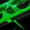 Black Green, variant on Castle Fairy Abstract Gamer Blackout Curtains Set of 2 (52x84 Each),Video Game Window Curtains,3D Geometric Curtains and Drapes,Super Cozy Gamepads Room Decor