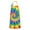 Rainbow Tie Dye, variant on Rainbow Tie Dye Spiral Pattern Apron-Garden Aprons for Women with Pockets-Cotton Linen Waterproof Kitchen Cooking Gardening Aprons Adjustable for Kitchen,Cooking,BBQ and Salon 33x27 Inch