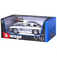 thumbnail image 3 of 1954 Mercedes Benz 300SL Gullwing Red 1/18 Diecast Model Car by Bburago, 3 of 4