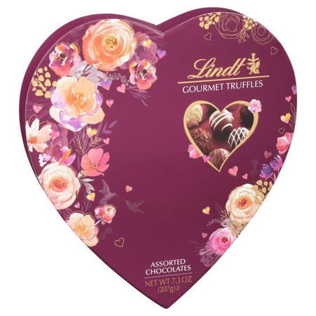 Lindt Valentines Passion Heart Gourmet Chocolate Truffles, 11.8 oz.