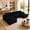 Black(134"), variant on 130" U Shaped Boneless Couch, Corduroy Modular Sectional Sofa with Deep Seat and 8 Pillows for Living Room, No Assembly Required, Black